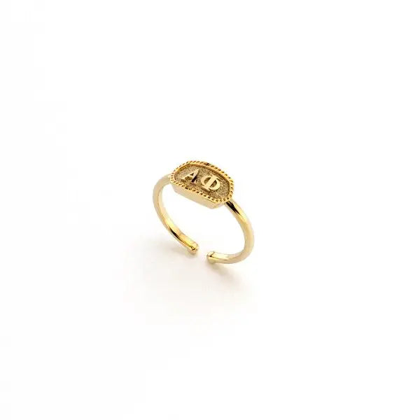 Alpha Phi Block Ring