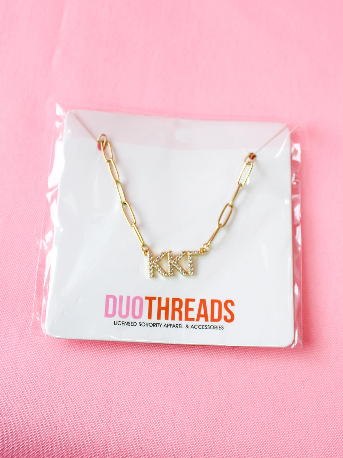Kappa Kappa Gamma Chain Link Necklace