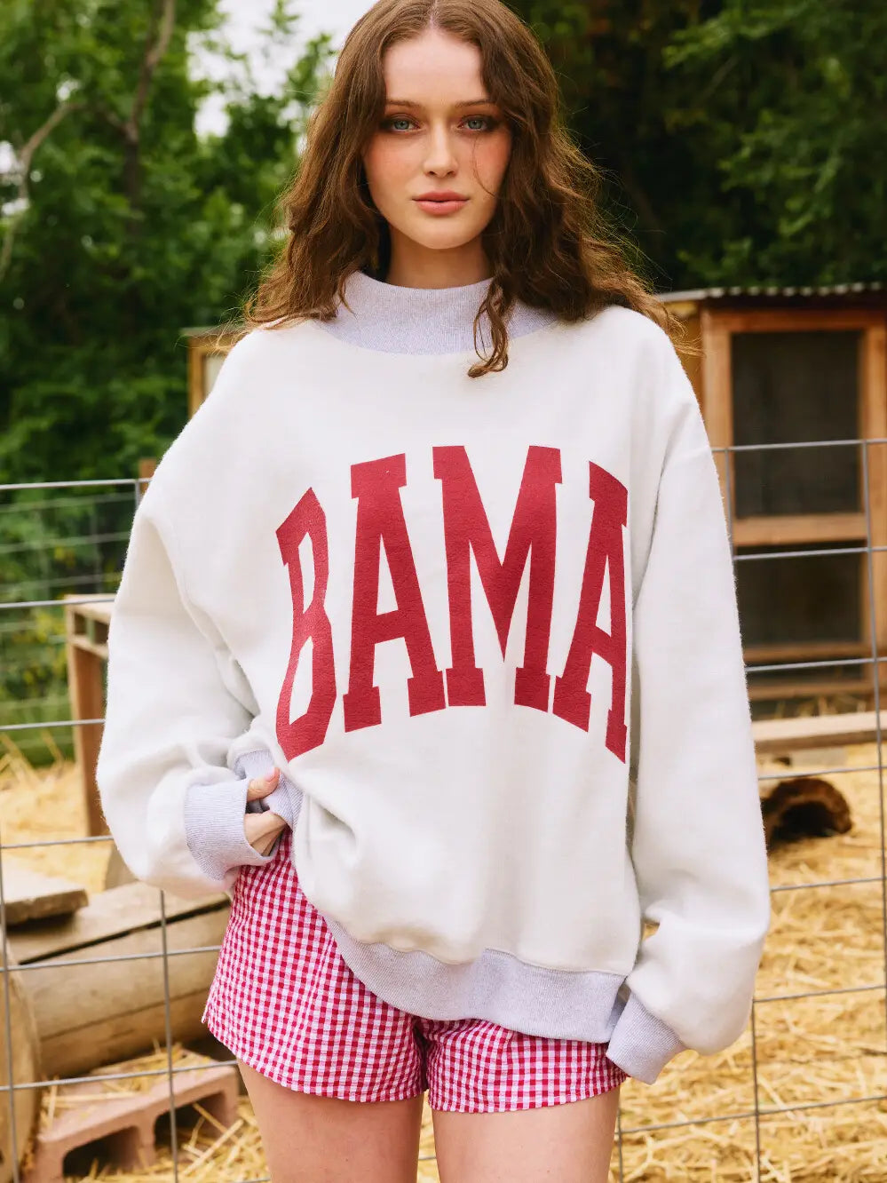'alabama & Bama' Reversible Sweatshirt