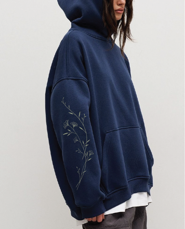 Alpha Phi Navy Hoodie