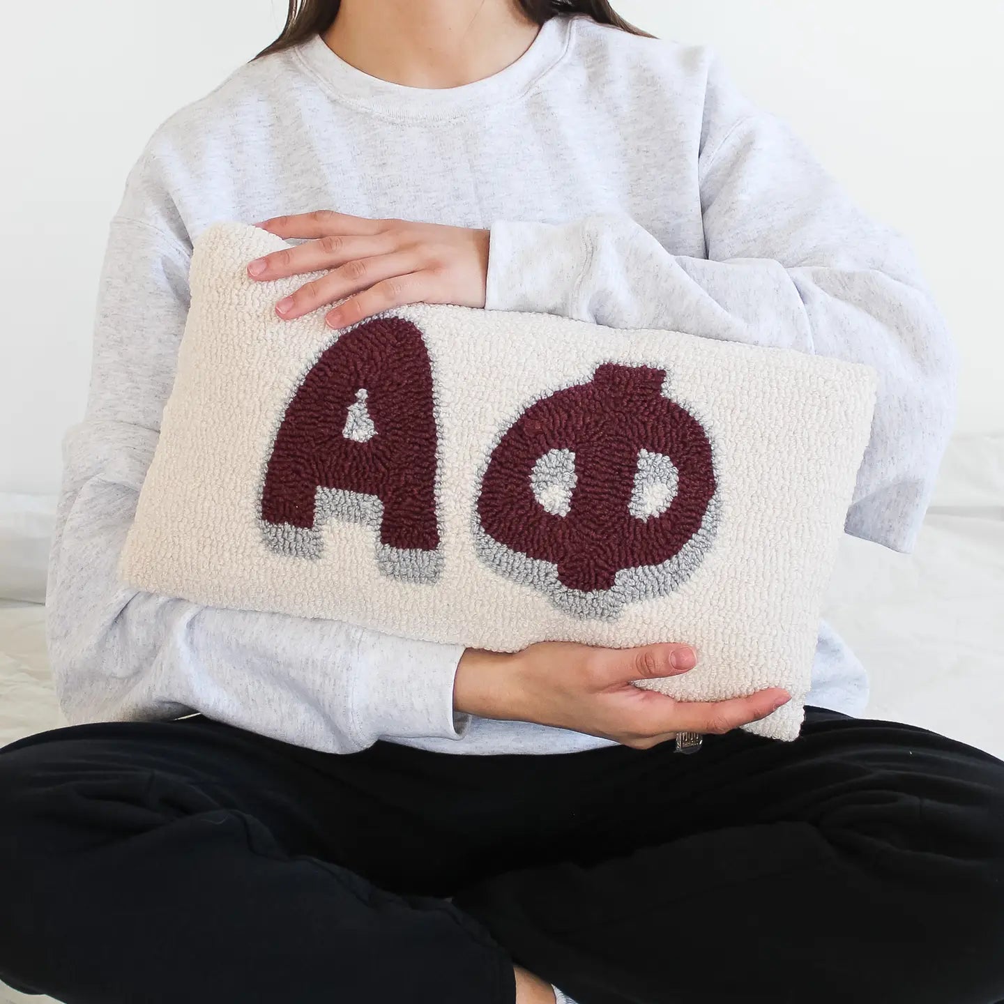 Alpha Phi Throw Pillow