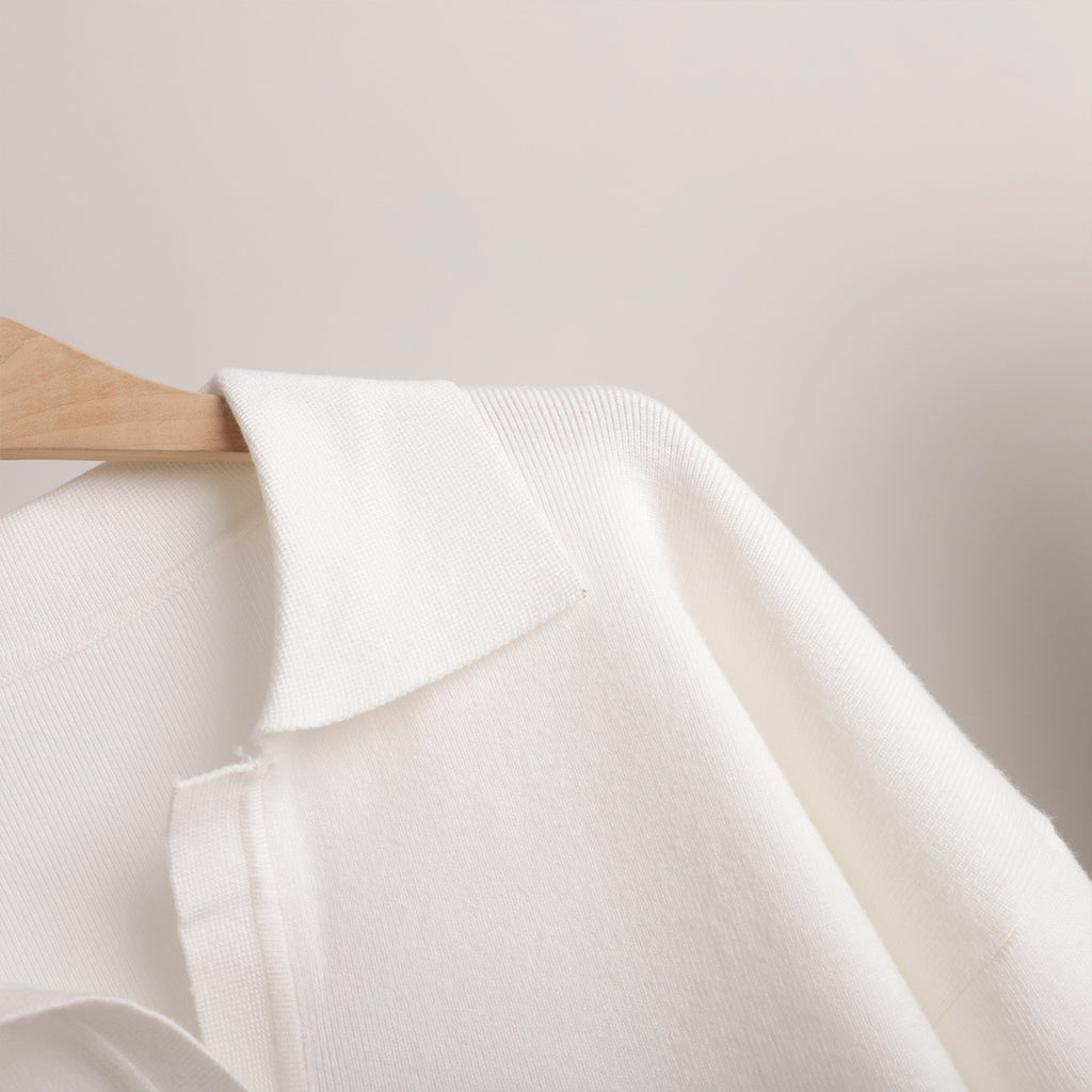 Delta Delta Delta White Sweater Lounge Set