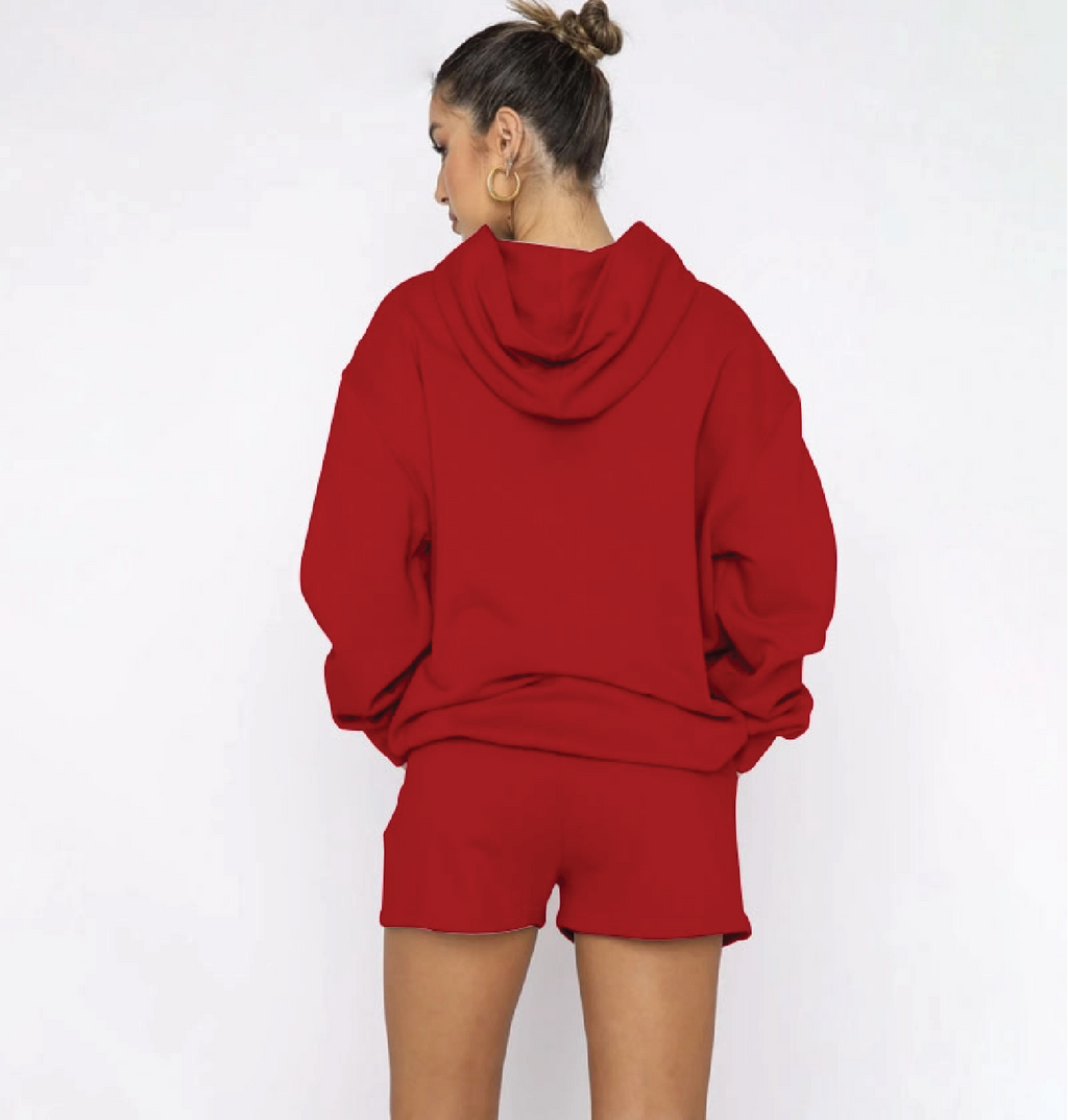 Red Alpha Phi Sweat Set