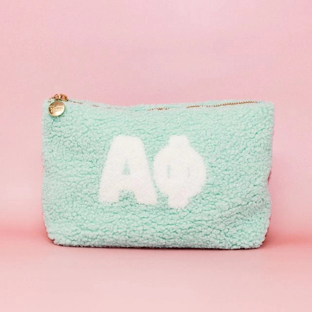 Alpha Phi Teal Pouch