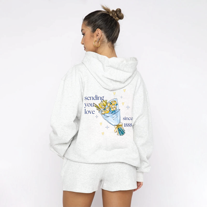 Delta Delta Delta Heather Grey Sweat Set